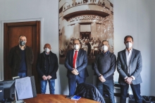 Minacce giornalisti: FNSI, AST e Odg Toscana in visita alla redazione de Il Tirreno